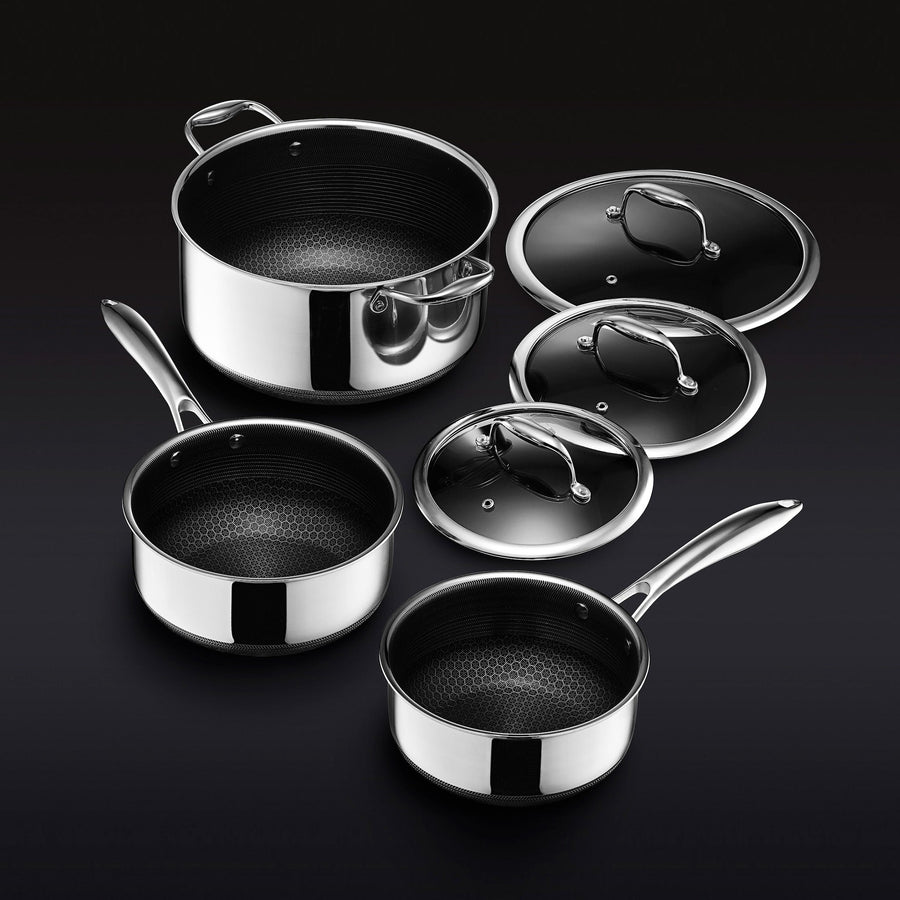 Hybrid Pot Set with Lids, 6-pc X2