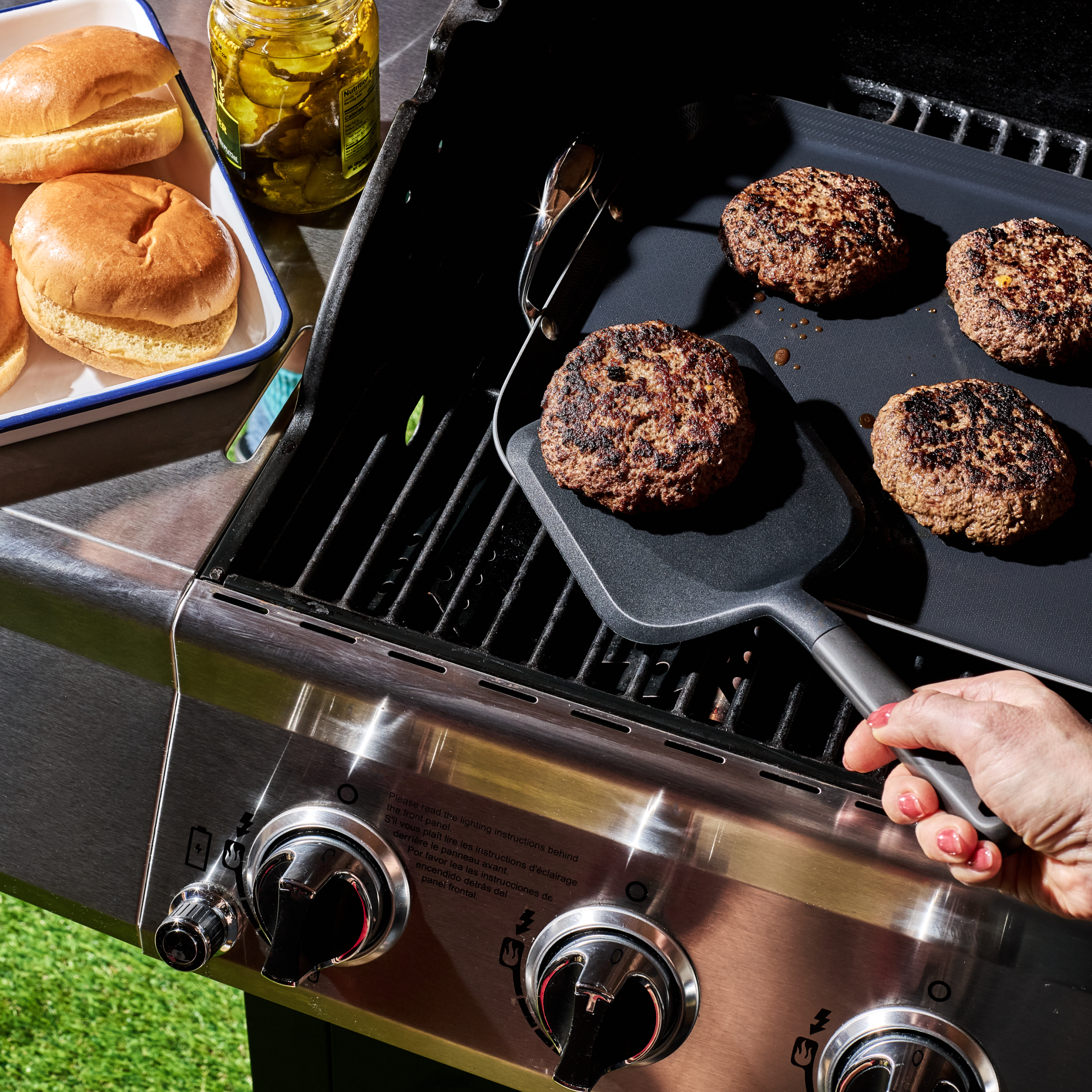 Griddle Tool Set, 4-pc
