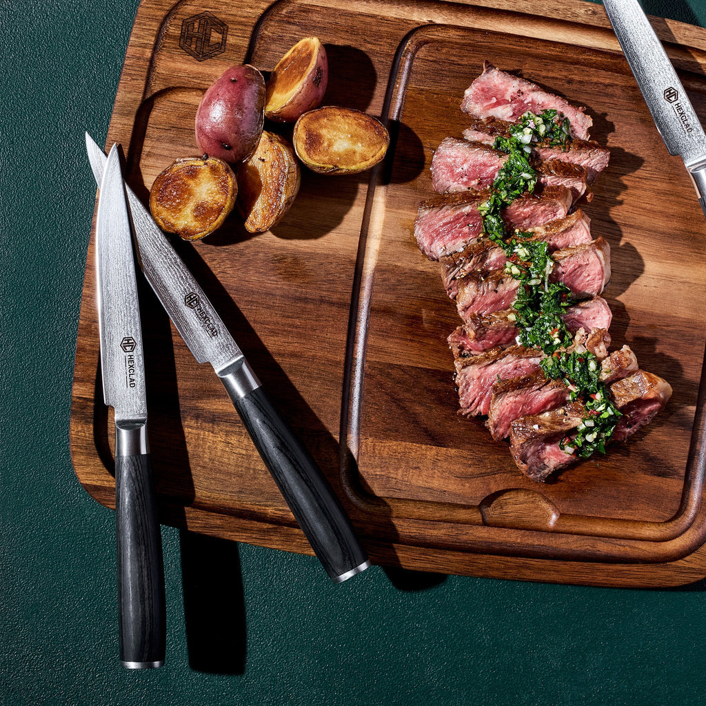 Steak Knife & Bistecca Plate Set, 16-pc (Espresso)