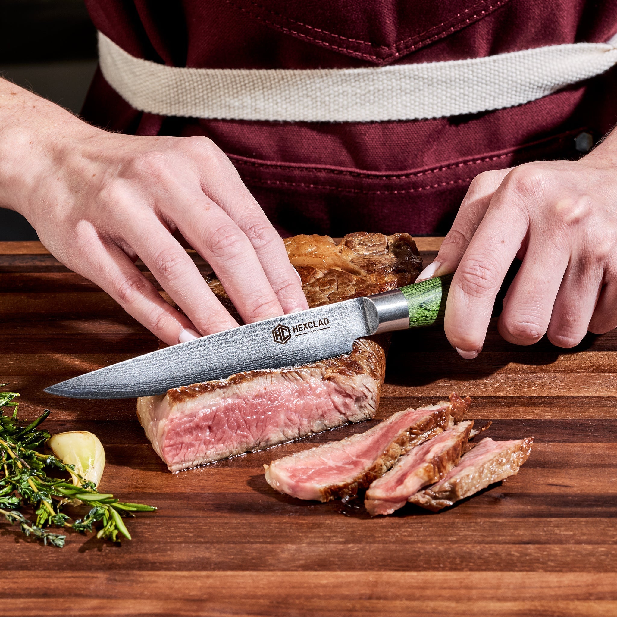 Steak Knife & Bistecca Plate Set, 16-pc (Green)