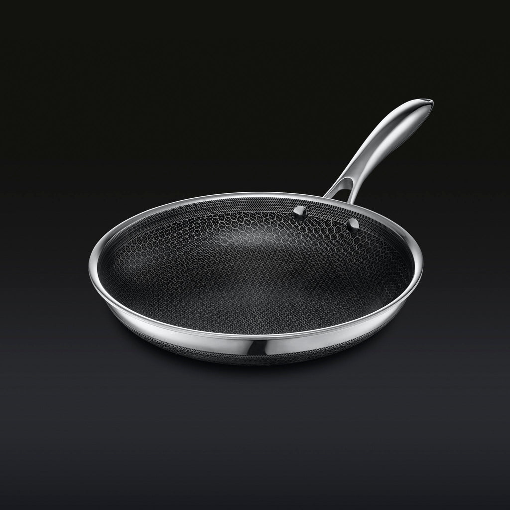 Hybrid Fry Pan Set with Lids, 6pc
